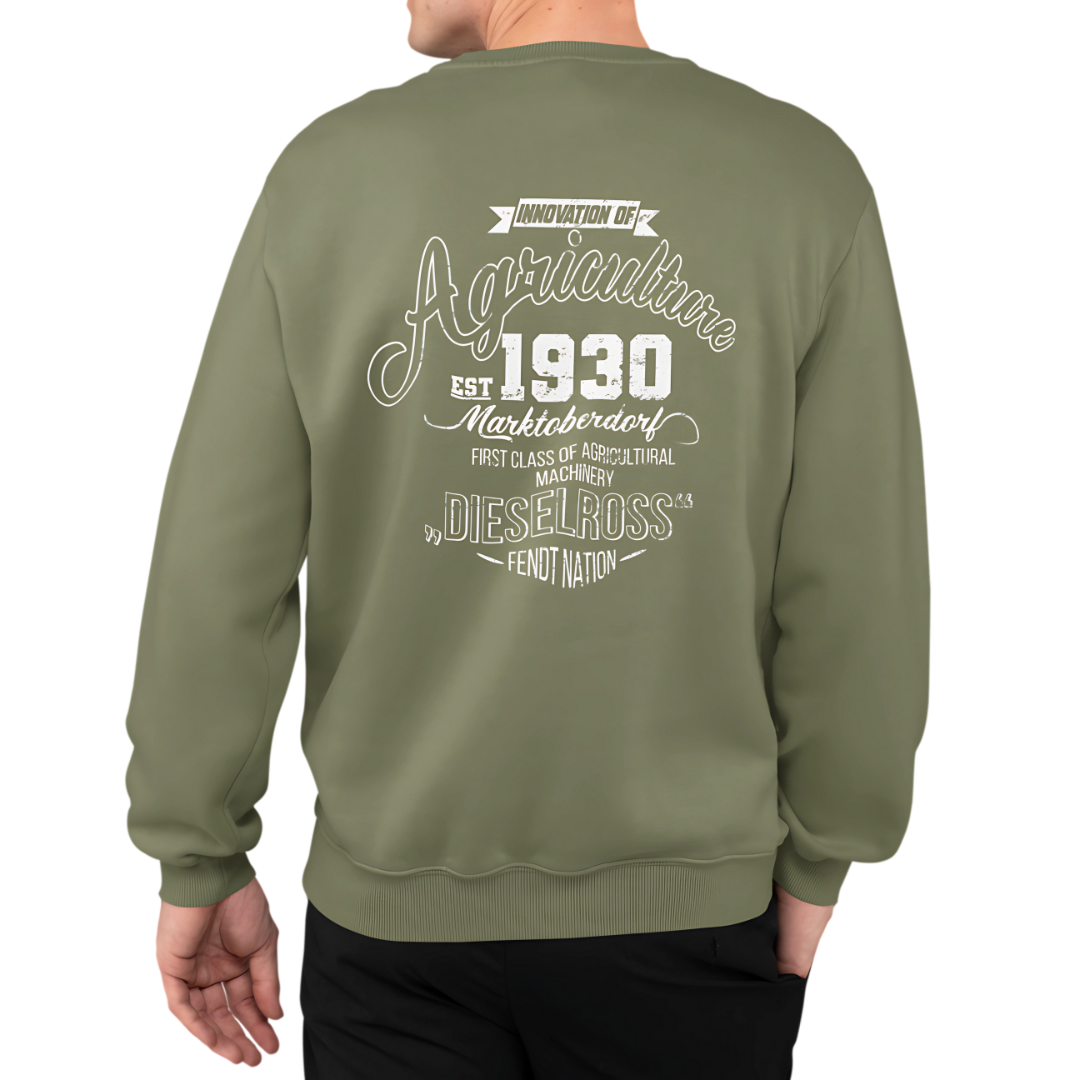 Fendt History Vintage Rückseite | Premium Sweater