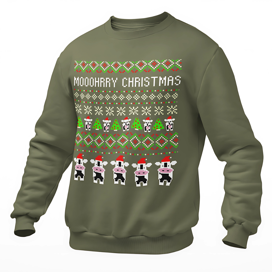 Mooohrry Christmas Ugly | Premium Sweater