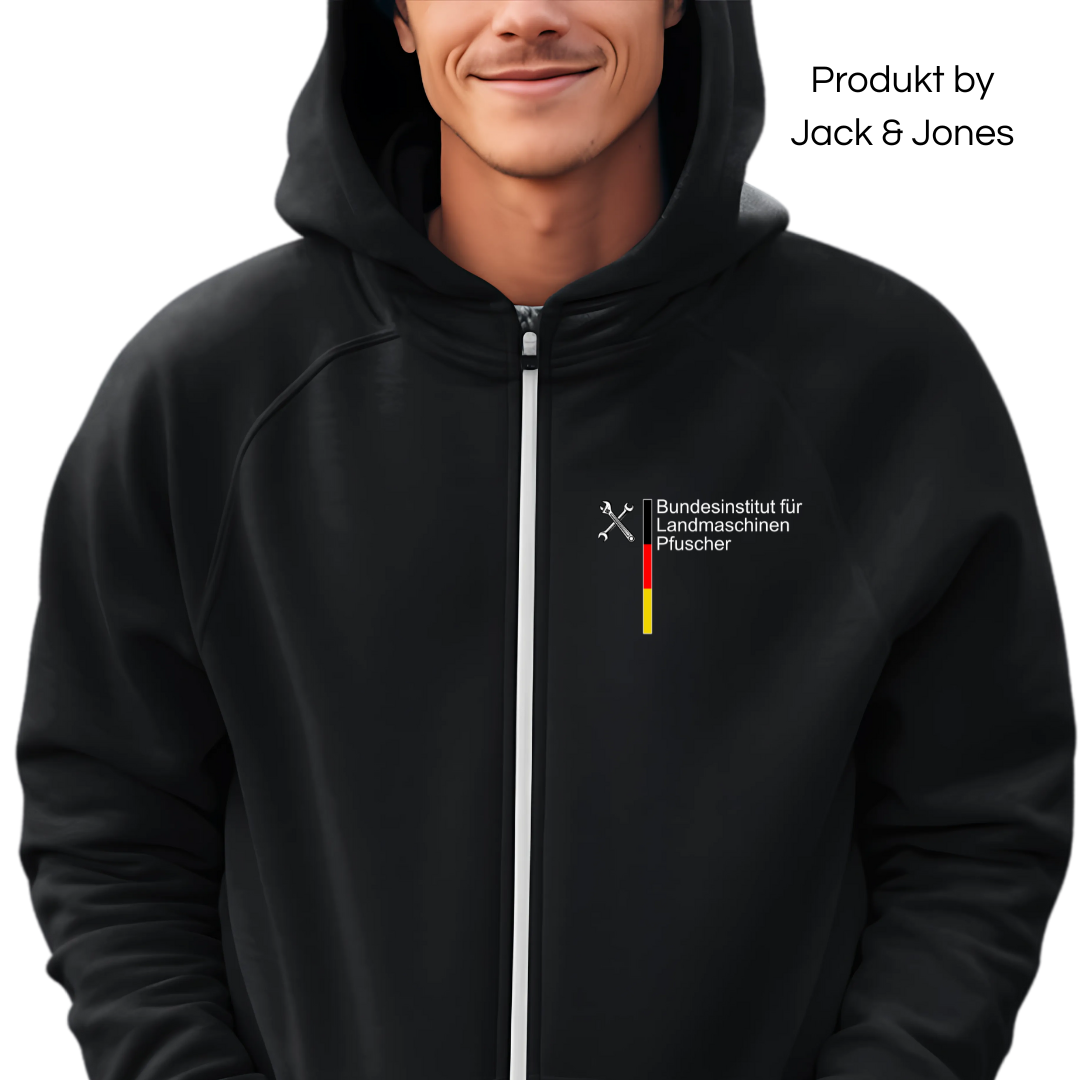 Bundesinstitut für Landmaschinen Pfuscher | Premium Zip Hoodie