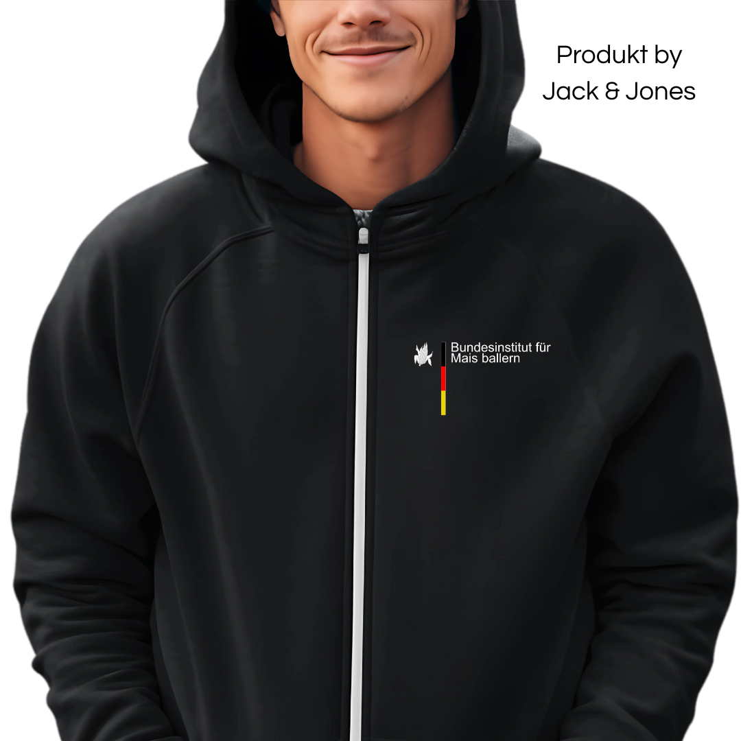 Bundesinstitut Mais ballern | Premium Zip Hoodie