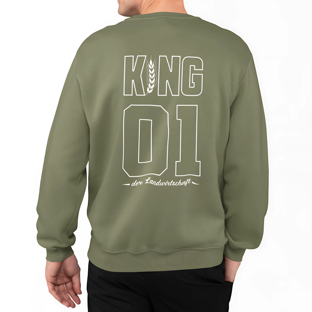 KING der Landwirtschaft#2 Rückseite | Premium Sweater