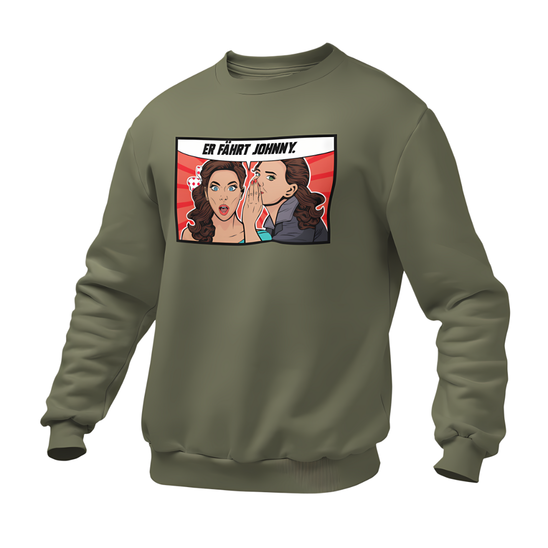 Er fährt Johnny | Premium Sweater