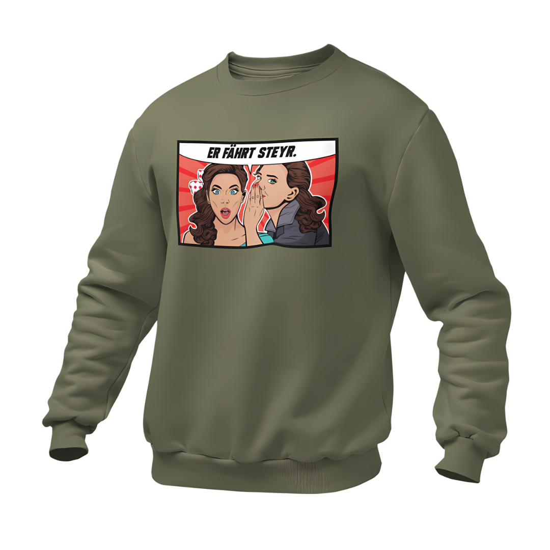 Er fährt Steyr | Premium Sweater