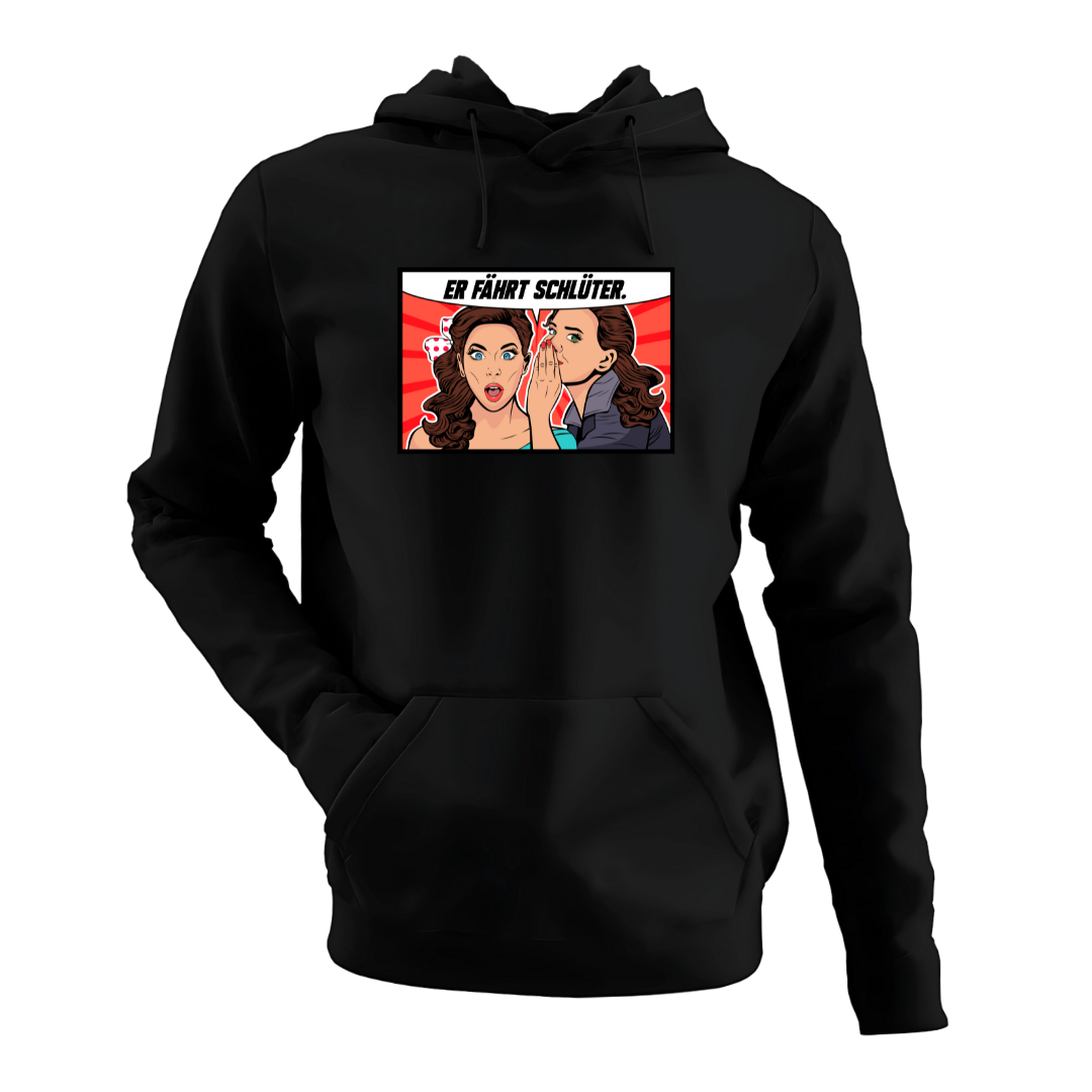 Er fährt Schlüter | Premium Hoodie