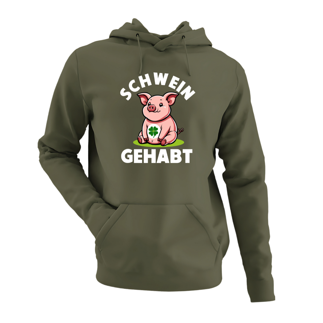 Schwein gehabt | Premium Hoodie