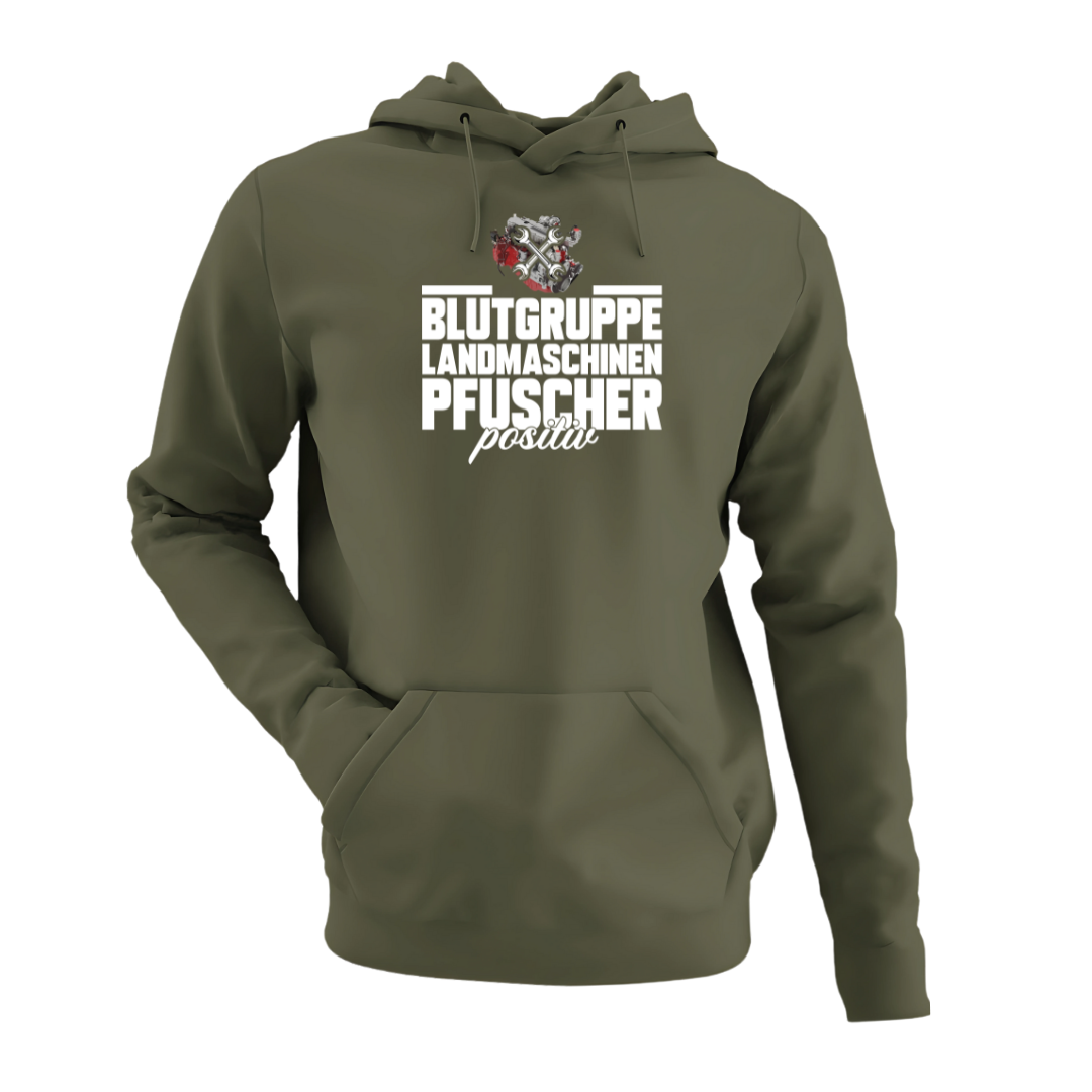 Landmaschinenpfuscher positiv | Premium Hoodie