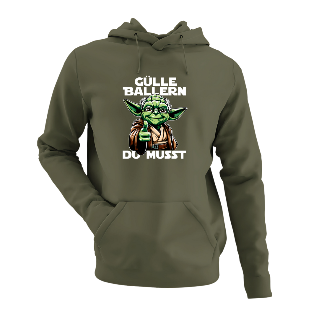 Gülle ballern Du musst | Premium Hoodie