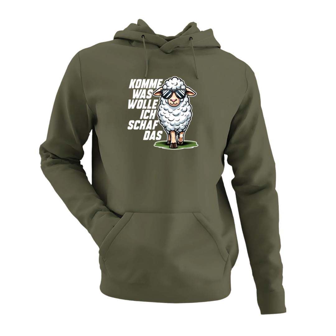 Komme was Wolle ich Schaf das | Premium Hoodie