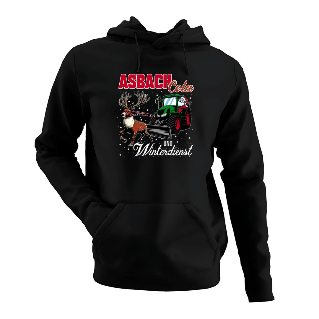 Asbach Cola und Winterdienst | Premium Hoodie
