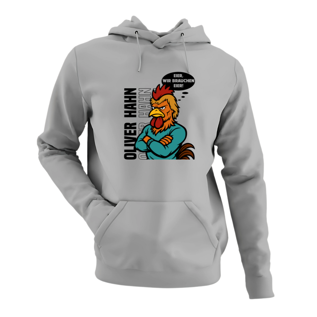 Hahn Eier wir brauchen Eier Edition | Premium Hoodie