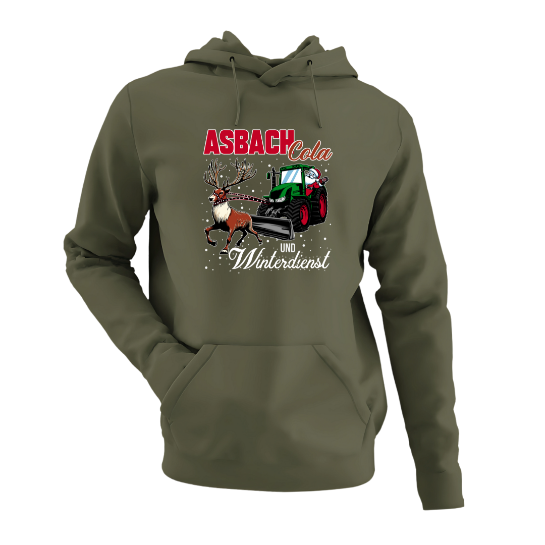Asbach Cola und Winterdienst | Premium Hoodie