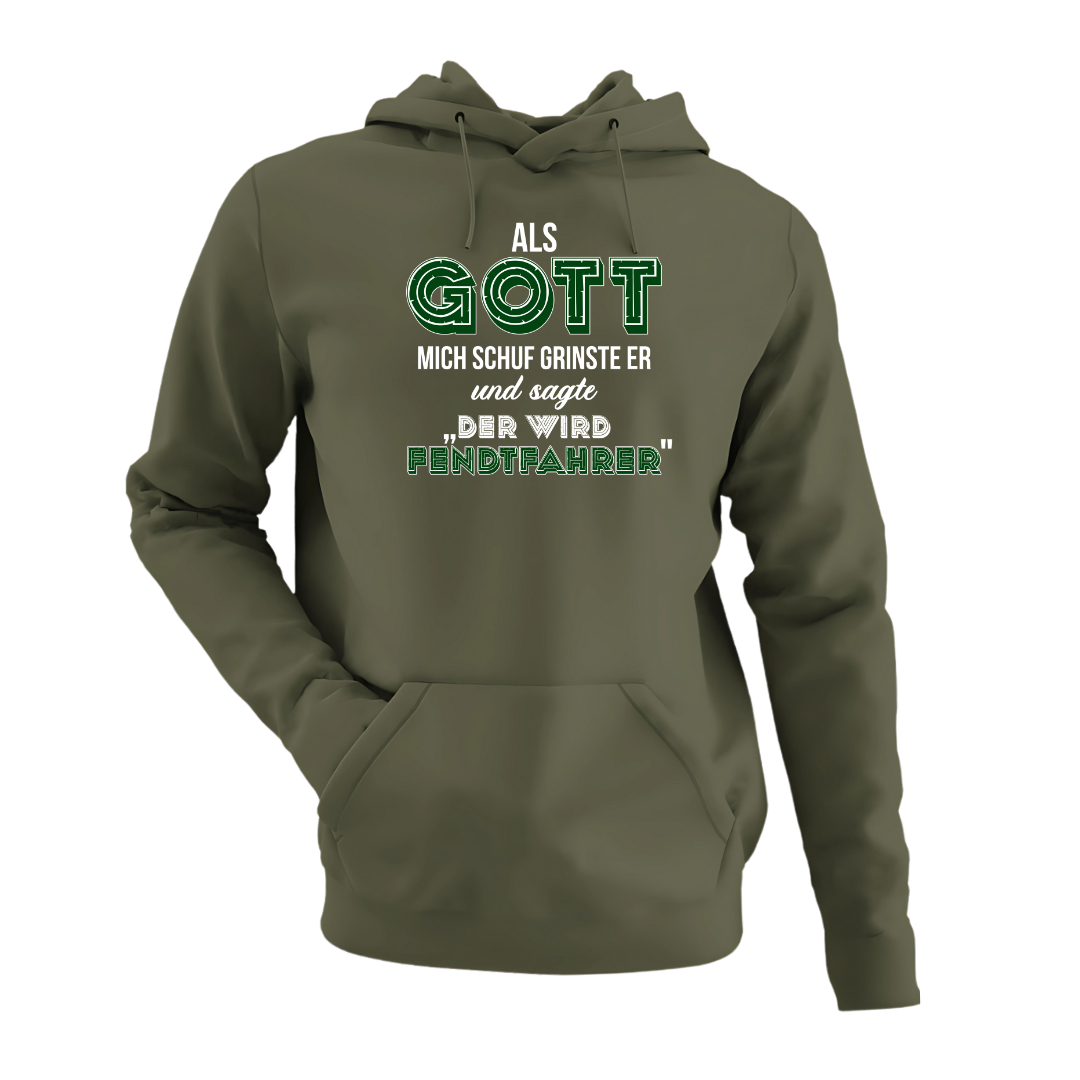 Als Gott mich Schuf...Fendtfahrer | Premium Hoodie