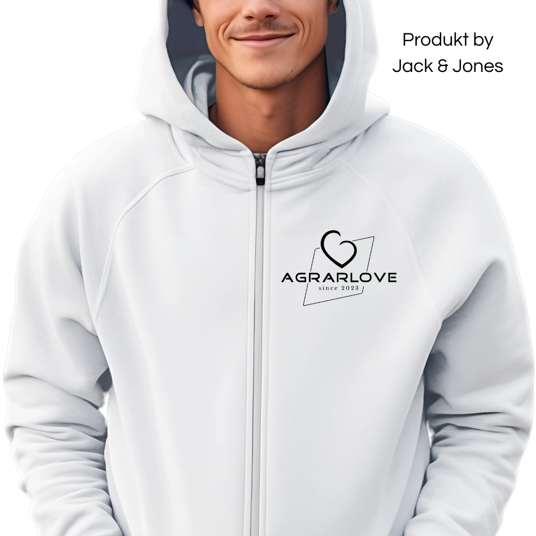 Agrarlove Logo mini | Premium Zip Hoodie