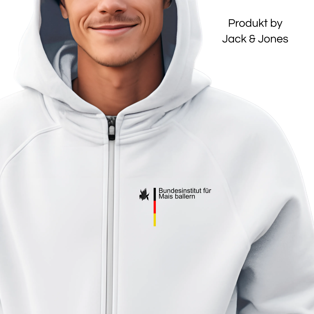 Bundesinstitut Mais ballern | Premium Zip Hoodie