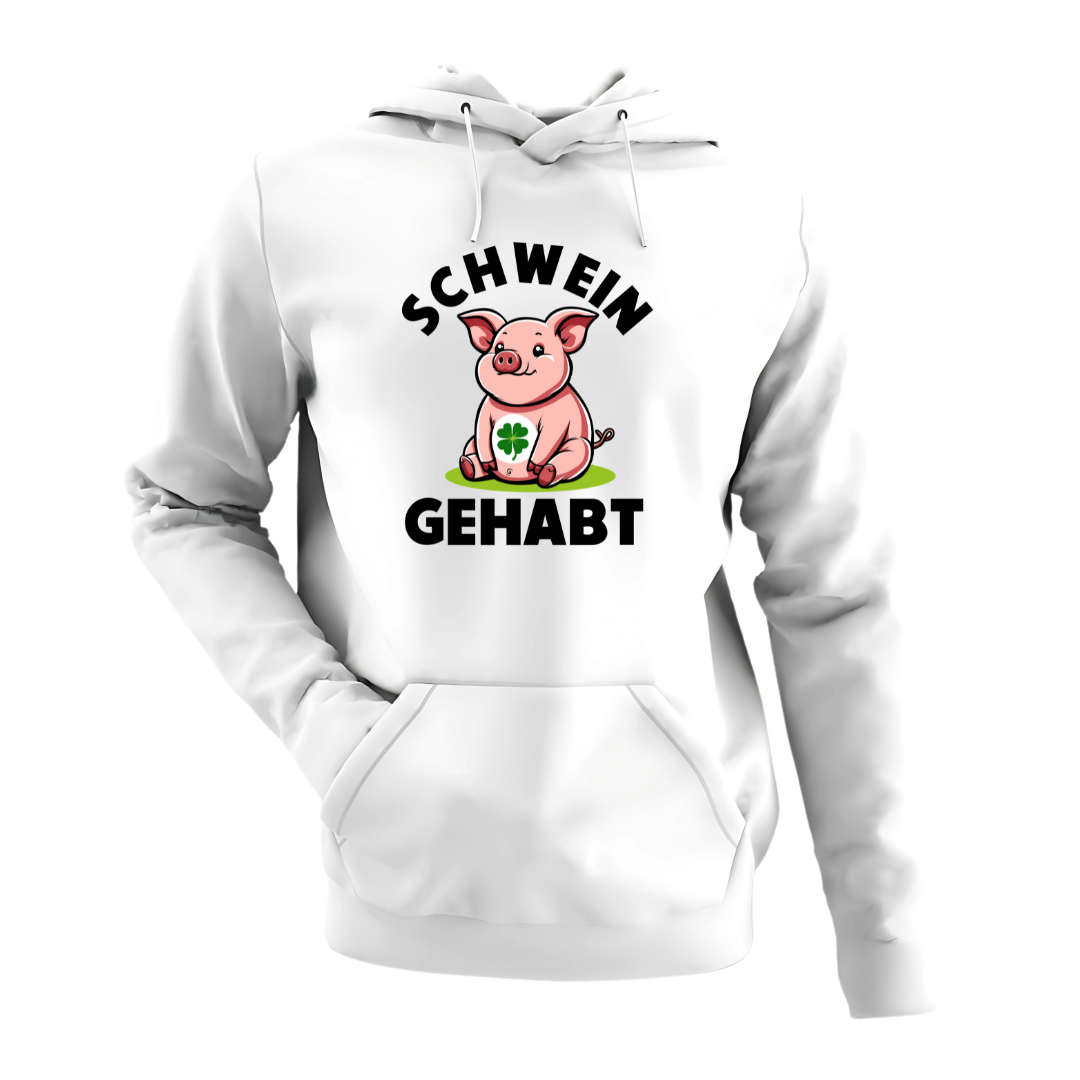 Schwein gehabt | Premium Hoodie