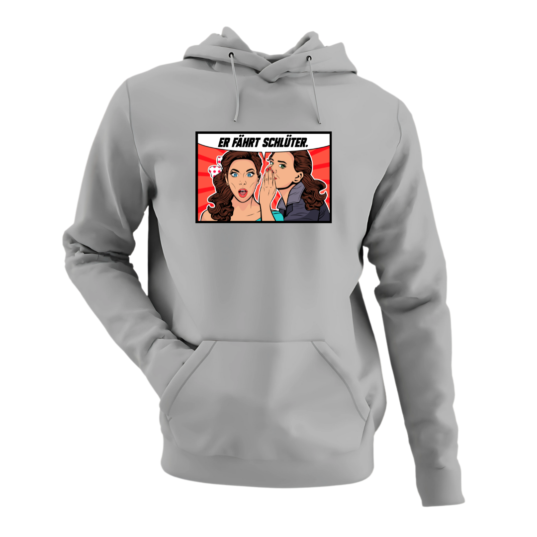Er fährt Schlüter | Premium Hoodie