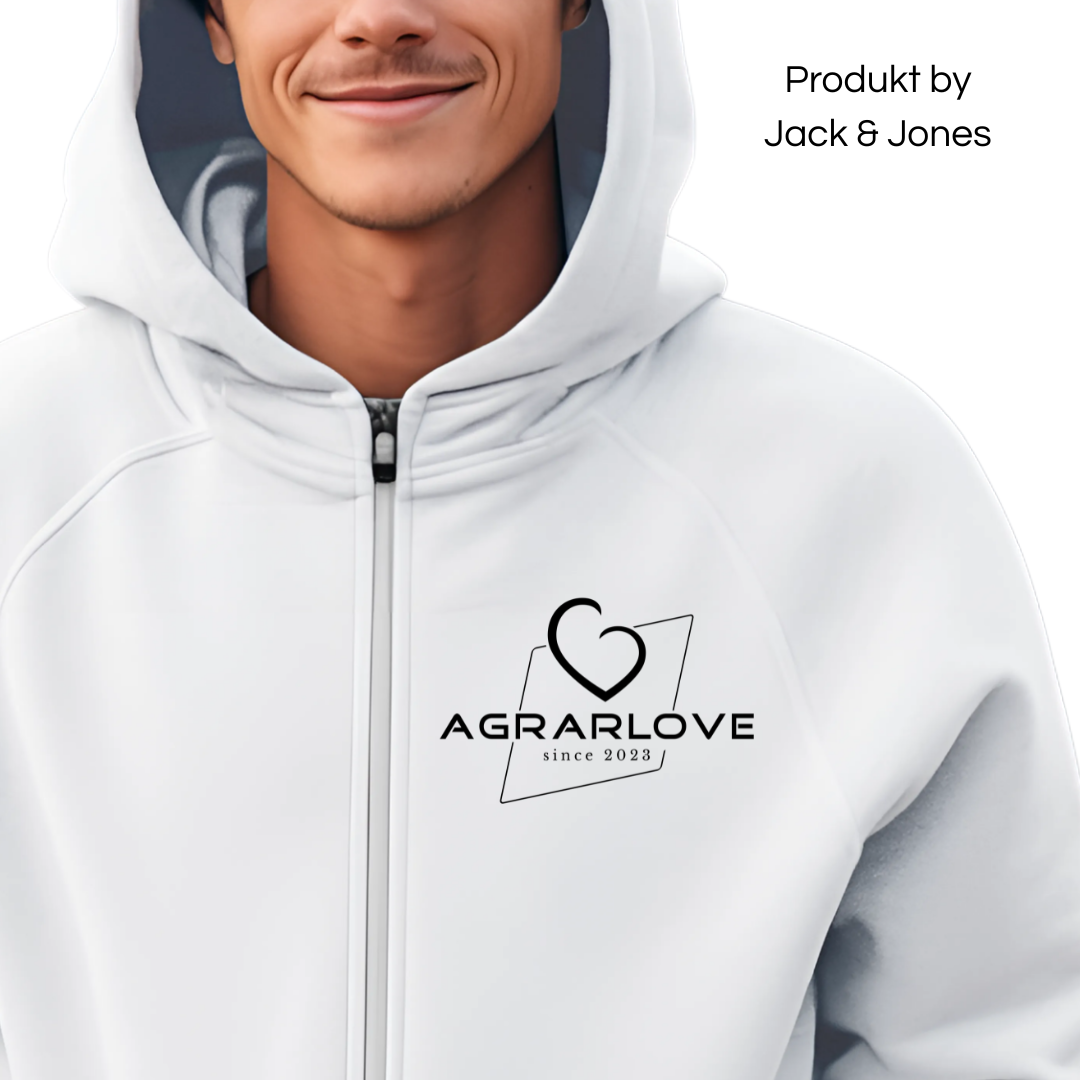 Agrarlove Logo mini | Premium Zip Hoodie