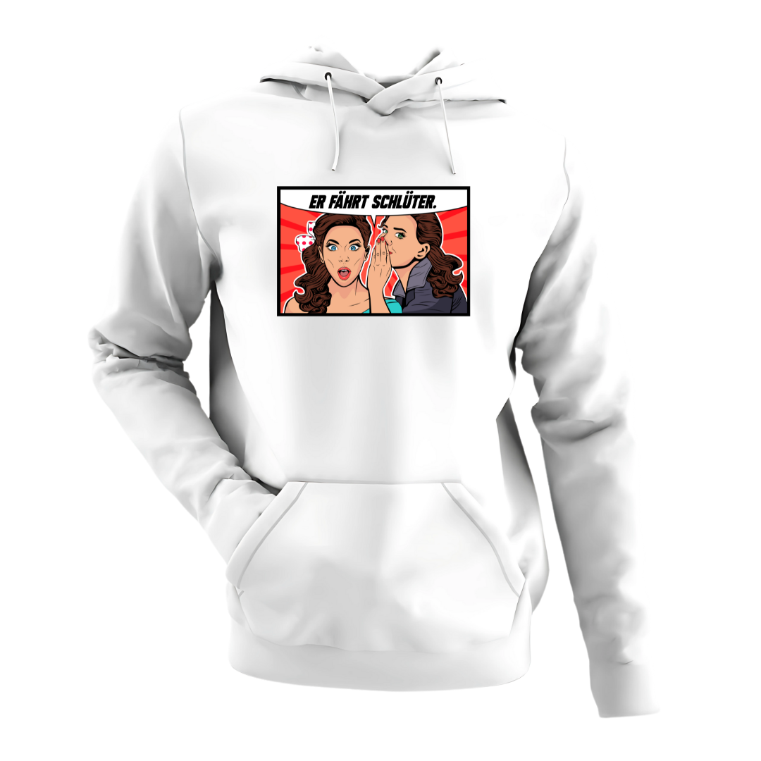 Er fährt Schlüter | Premium Hoodie