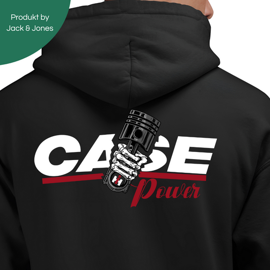 CasePower Rückseite | Premium Zip Hoodie