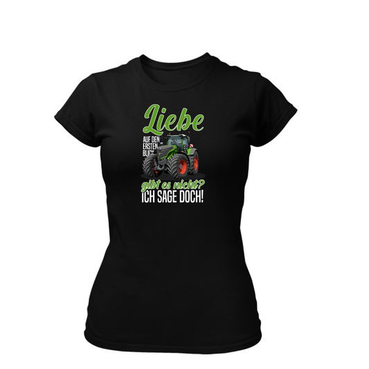 Liebe auf den ersten Blick gibt es nicht | Premium T Shirt Frauen