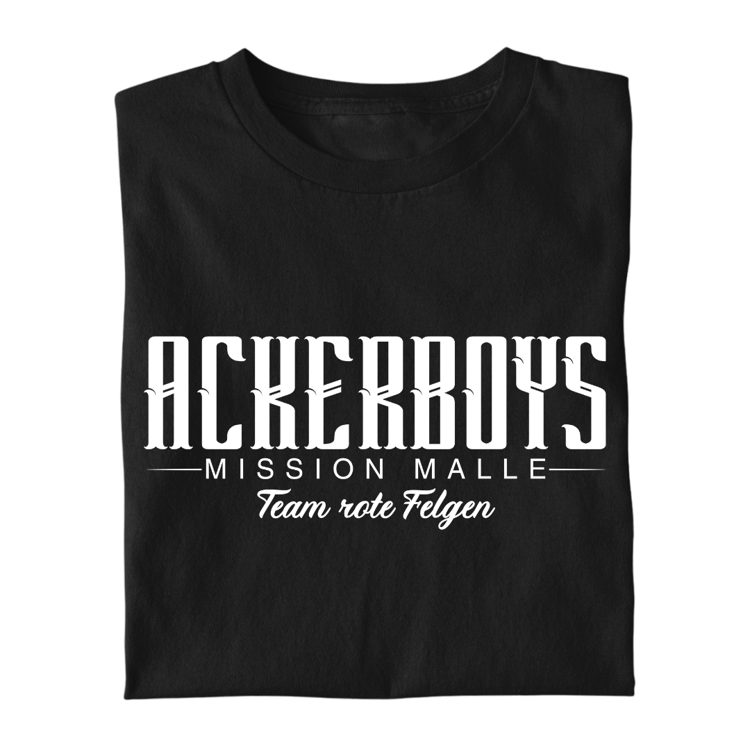 Ackerboys Team Rote Felgen | Premium T Shirt
