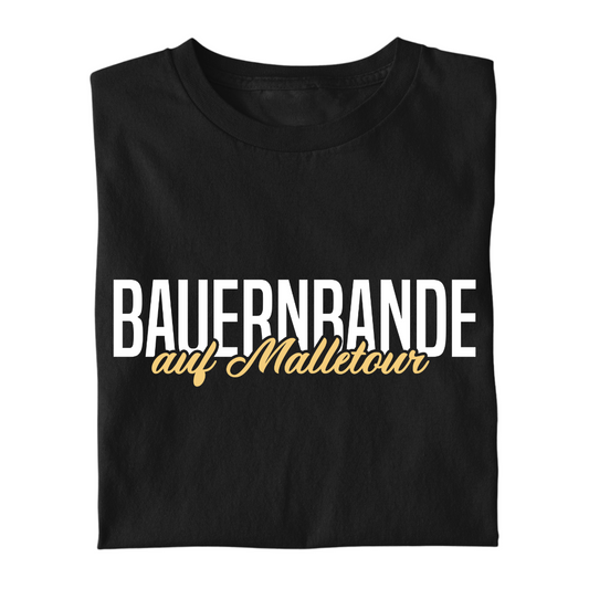 Bauernbande auf Malletour | Premium T Shirt