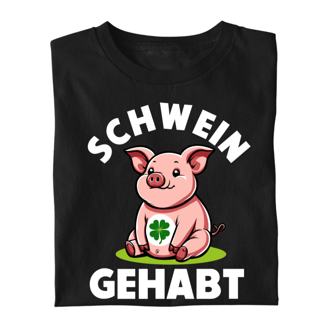Schwein gehabt | Premium T Shirt