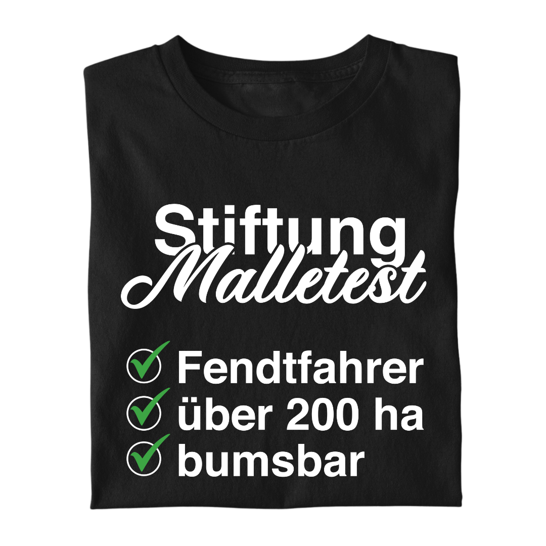 Stiftung Malletest Fendtfahrer #2| Premium T Shirt