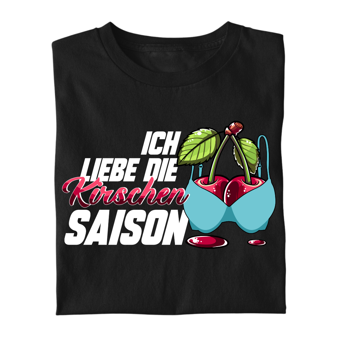 Ich Liebe die Kirschen Saison | Premium T Shirt