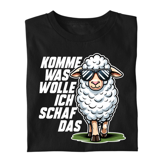 Komme was Wolle ich Schaf das | Premium T Shirt