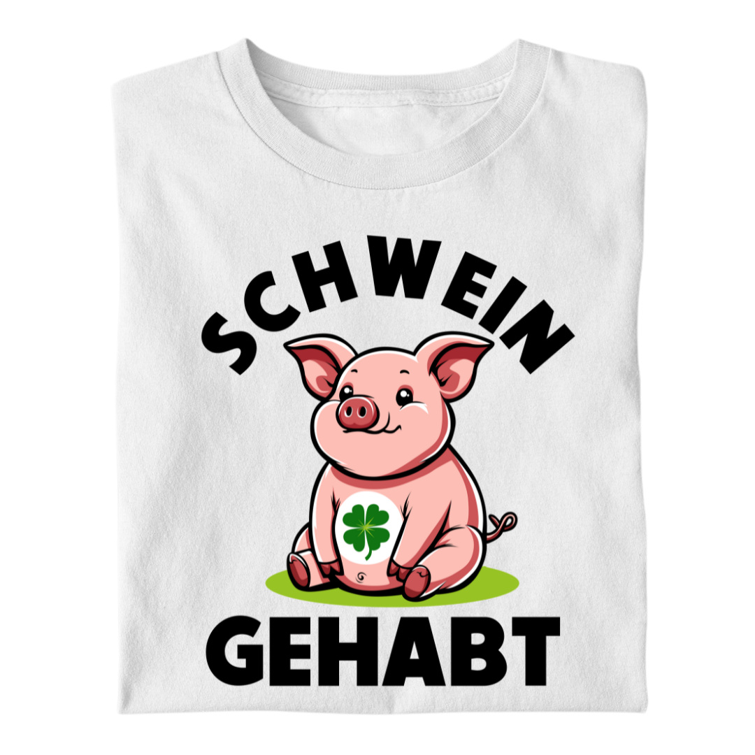 Schwein gehabt | Premium T Shirt
