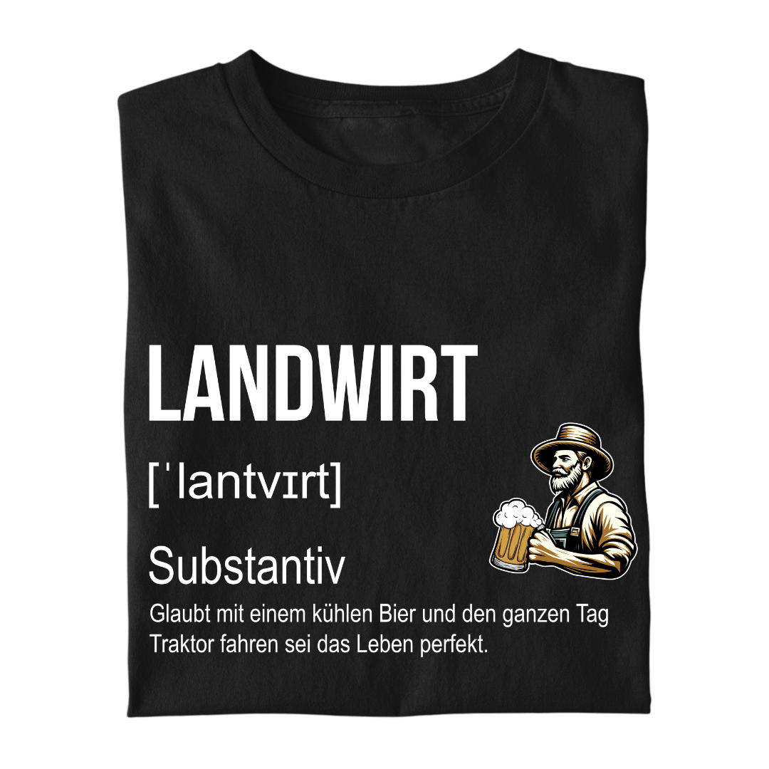 Definition "Landwirt" | Premium T Shirt