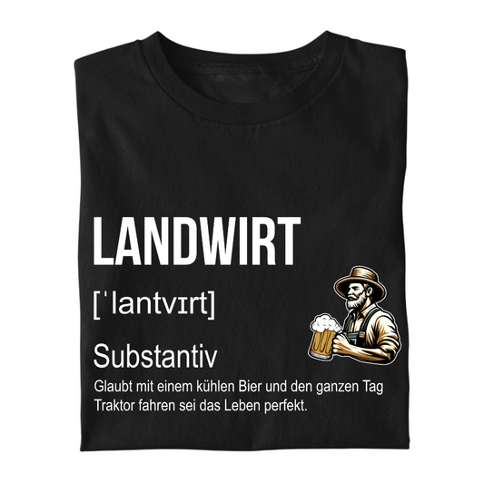 Definition "Landwirt" | Premium T Shirt