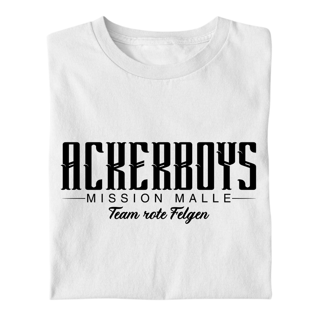 Ackerboys Team Rote Felgen | Premium T Shirt