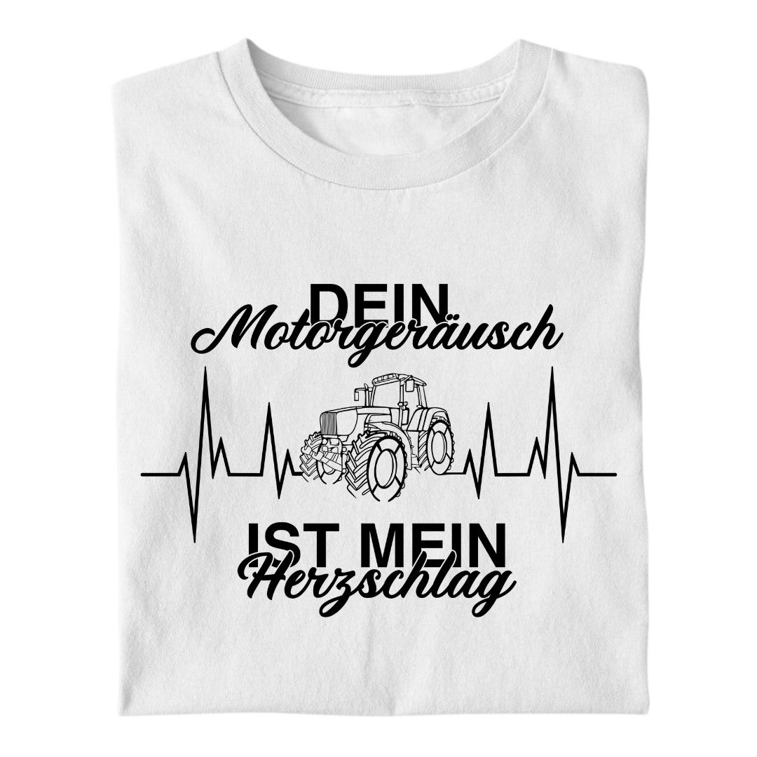 Dein Motorgeräusch ist mein Herzschlag | Premium T Shirt