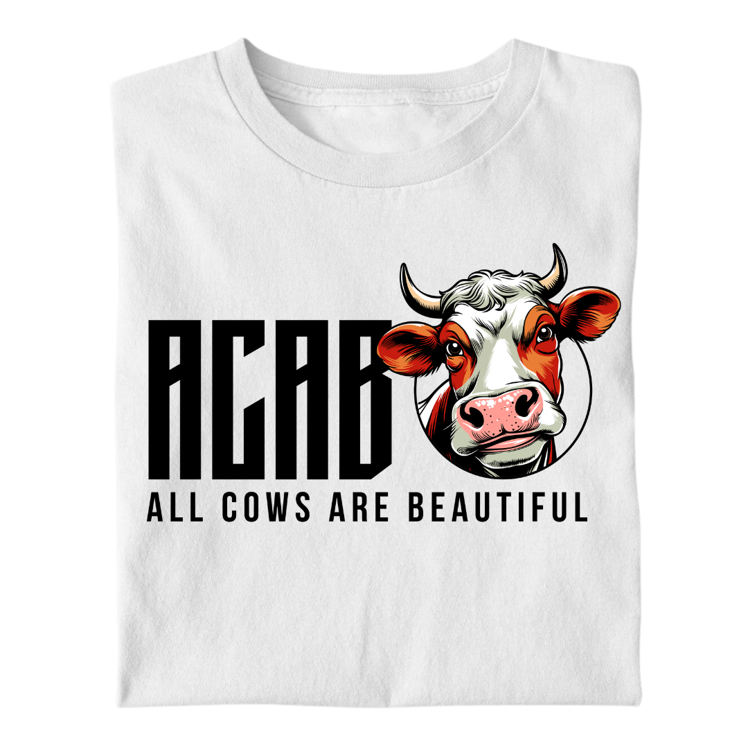 A.C.A.B All Cows Are Beautiful | Premium T Shirt