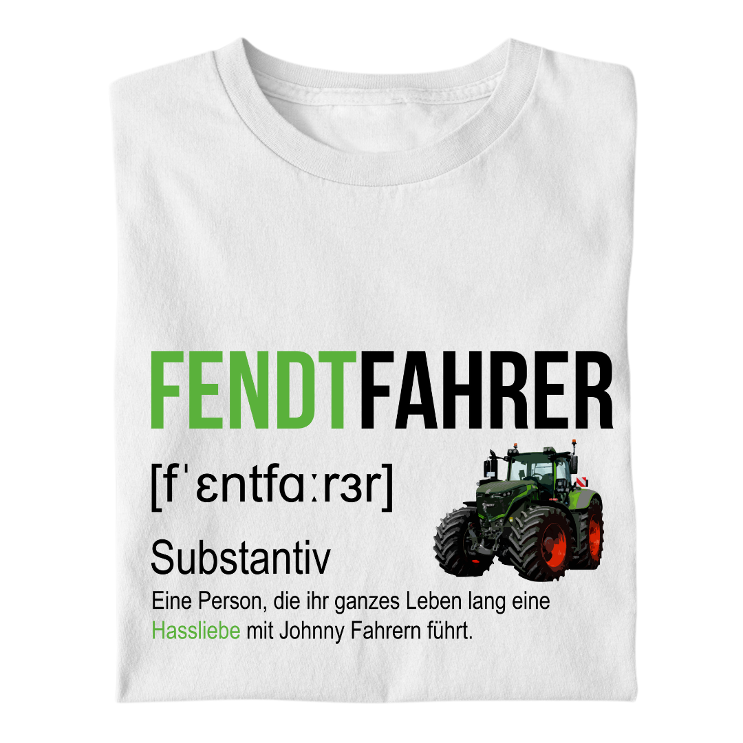 #1 Definition "Fendtfahrer" | Premium T Shirt