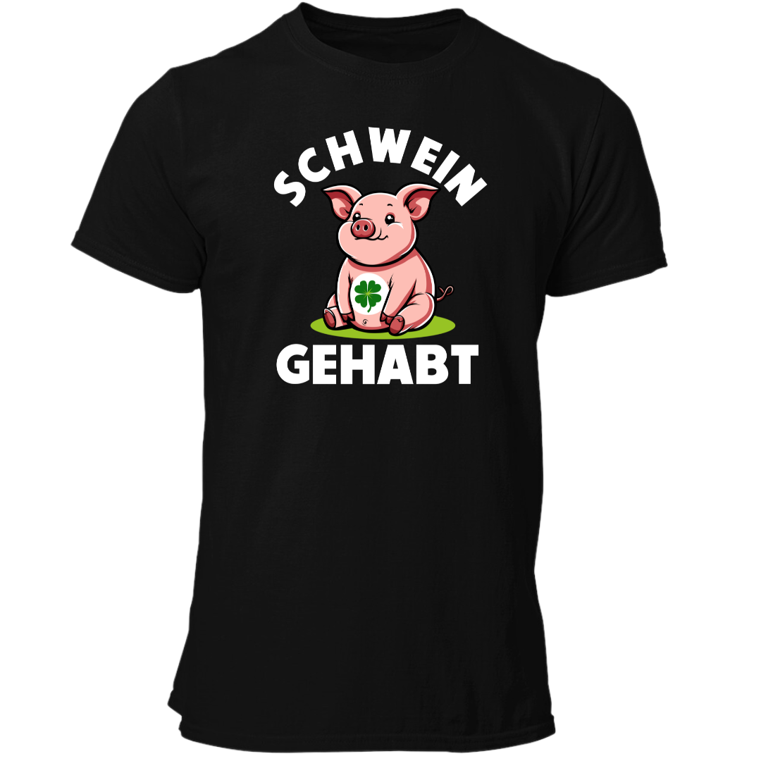 Schwein gehabt | Premium T Shirt