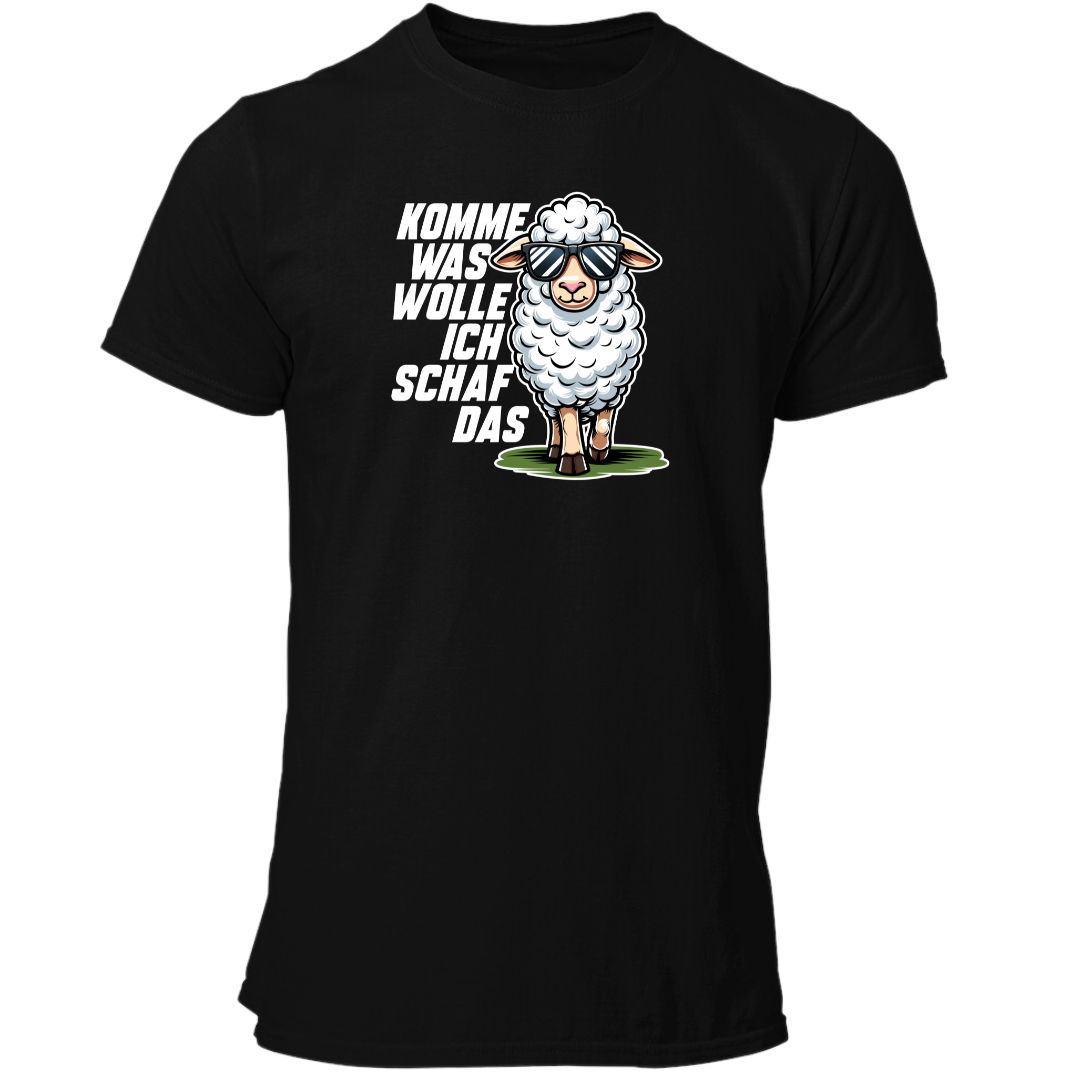 Komme was Wolle ich Schaf das | Premium T Shirt