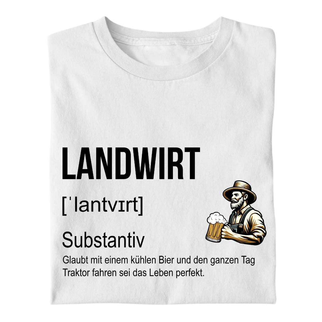 Definition "Landwirt" | Premium T Shirt