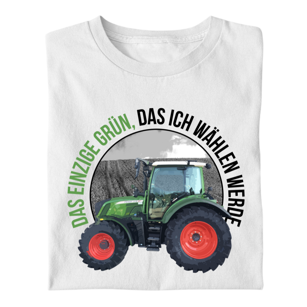 Das Einzige Grün, das ich wählen werde | Premium T Shirt