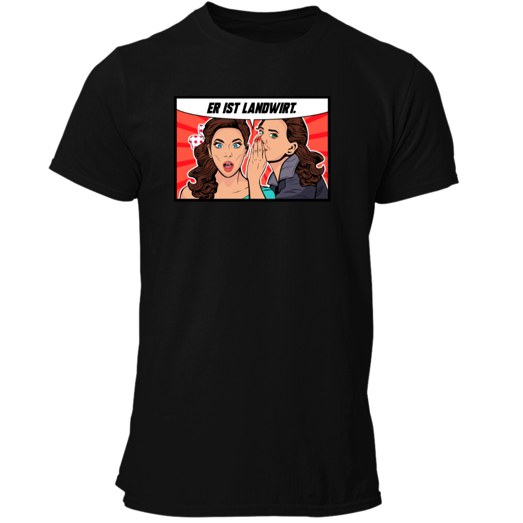 Er ist Landwirt | Premium T Shirt