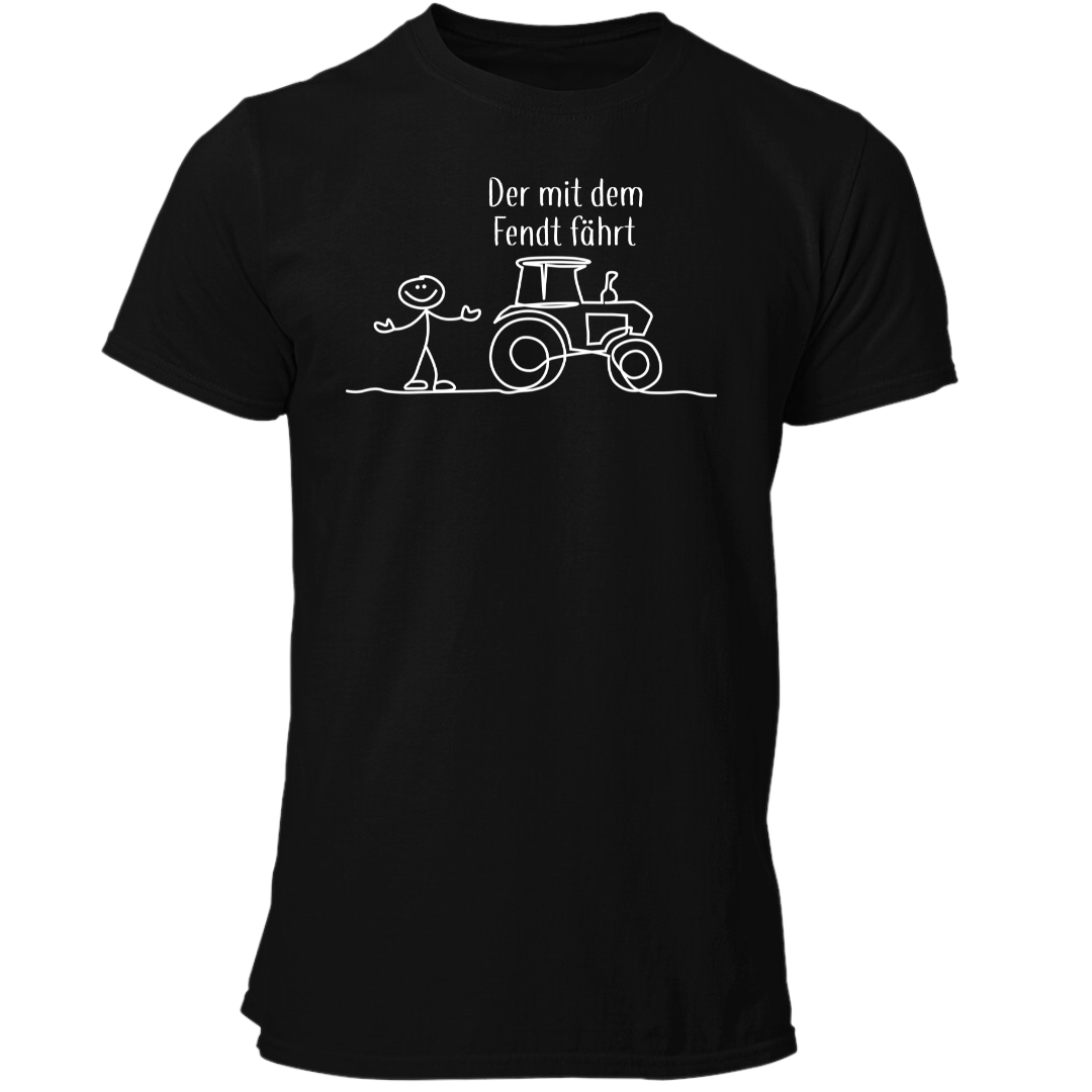 Der mit dem Fendt fährt | Premium T Shirt