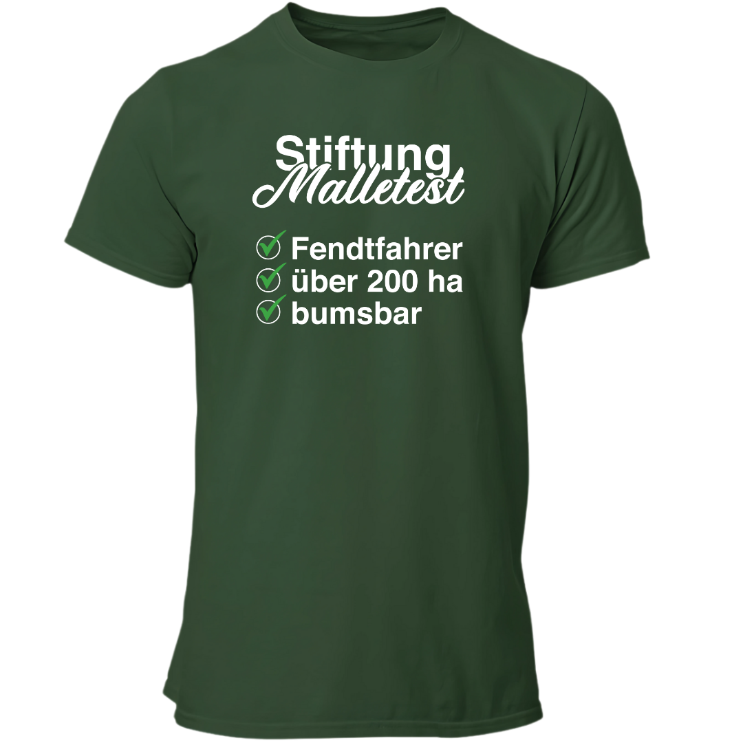 Stiftung Malletest Fendtfahrer #2| Premium T Shirt