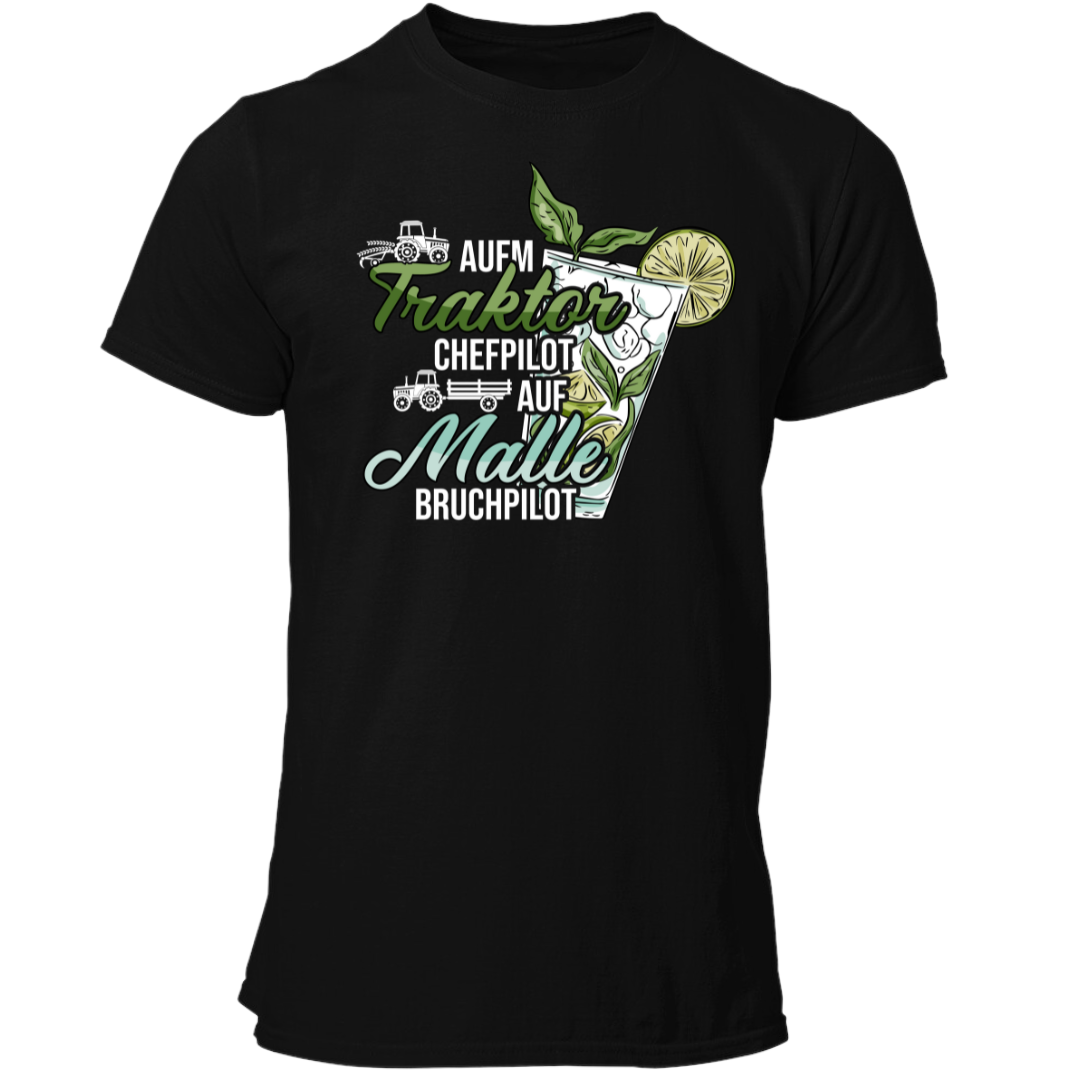 Auf Malle Bruchpilot | Premium T Shirt