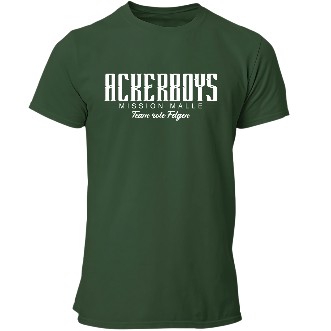 Ackerboys Team Rote Felgen | Premium T Shirt