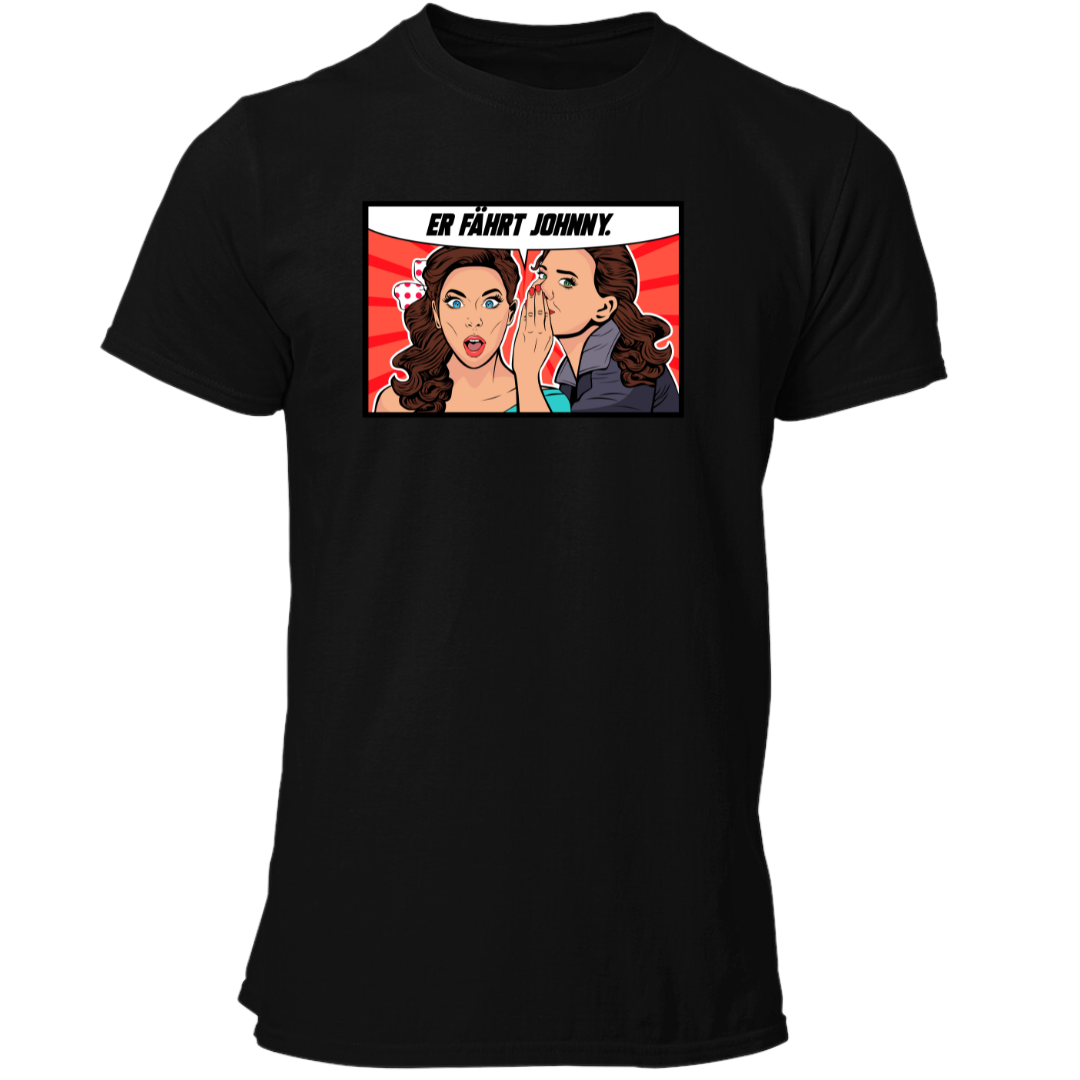 Er fährt Johnny | Premium T Shirt