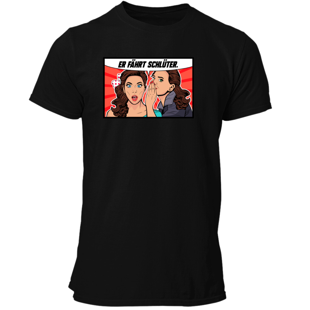 Er fährt Schlüter | Premium T Shirt