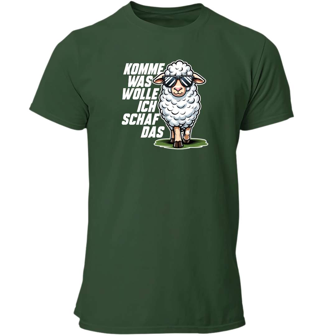 Komme was Wolle ich Schaf das | Premium T Shirt