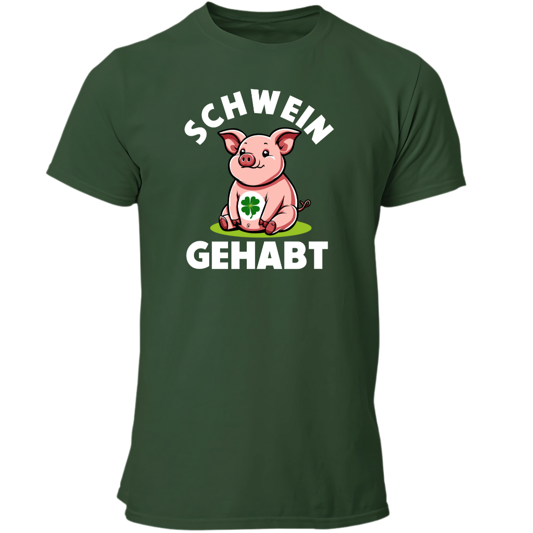 Schwein gehabt | Premium T Shirt